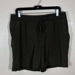 lululemon athletica Olive Athletic Shorts